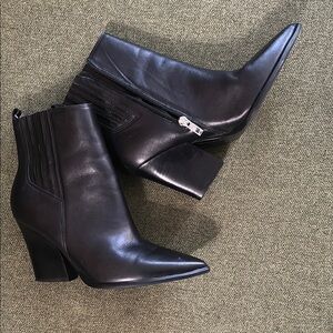 Mariel Heeled Western Bootie